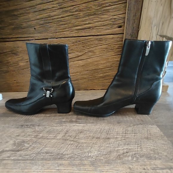 Anne Klein iflex Akverdi Black Boots Size 8M - Picture 4 of 16